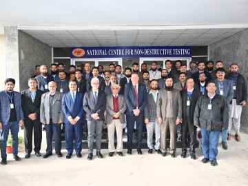 Corso per l’applicazione delle prove non distruttive nel settore dell’ingegneria civile presso il National Centre for Non Destructive Test (NCNDT) di Islamabad