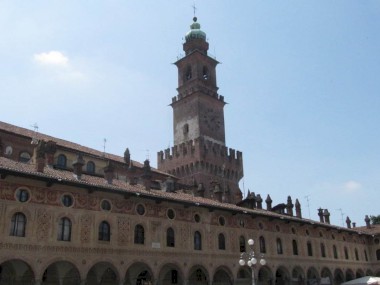 Torre del Bramante del Castello di Vigevano - Indagini diagnostiche e monitoraggio 