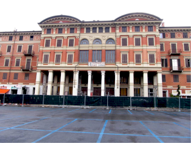 former “Politeama” theatre in Massa Carrara