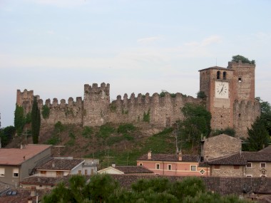 Scaligero castle in Ponti sul Mincio (MN)