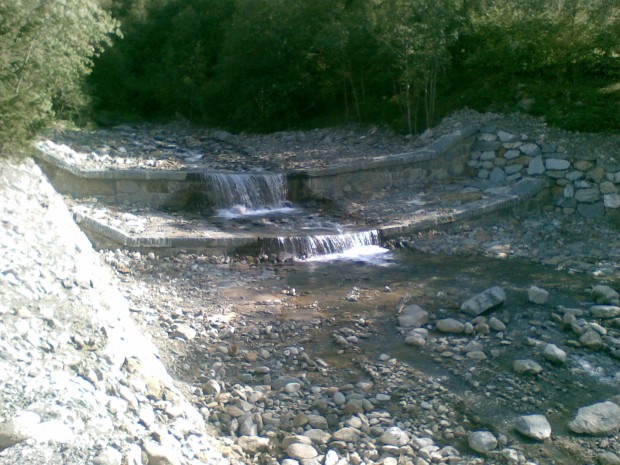 Briglia e controbriglia torrente Lenasco q.1000-950 m sm
