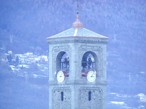 Il campanile a fine lavori