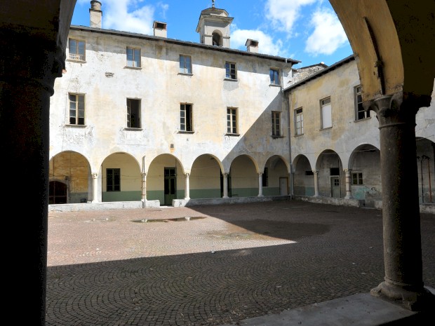 Chiostro del convento di Sant'Antonio a Morbegno