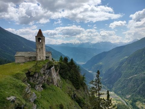 Diagnostic survey of the wooden bell tower at San Romerio church, Brusio (CH)