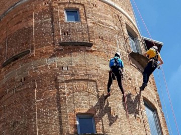 Interventi con fune su edifici storici ed iconici