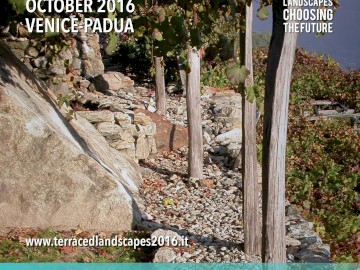 Convegno Terraced landscapes2016 in Valle d'Aosta