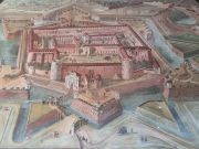 Affresco raffigurante il Castello Sforzesco Affresco raffigurante il Castello Sforzesco