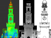 Torre del Bramante a Vigevano (PV) - rilievo laser scanner Torre del Bramante a Vigevano (PV) - rilievo laser scanner