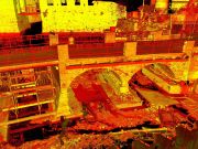Laser scanner in fase di cantiere Laser scanner in fase di cantiere