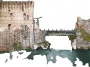 Prospetto di valle ottenuto del rilievo Prospetto di valle ottenuto del rilievo