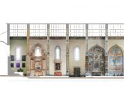 Sezione longitudinale con fotoraddrizzamento Sezione longitudinale con fotoraddrizzamento