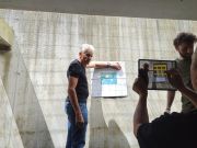 Rilievo 3D delle armature di un muro in cemento armato
