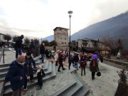 Nuova piazza a Sernio (SO) - concerto e inaugurazione Nuova piazza a Sernio (SO) - concerto e inaugurazione