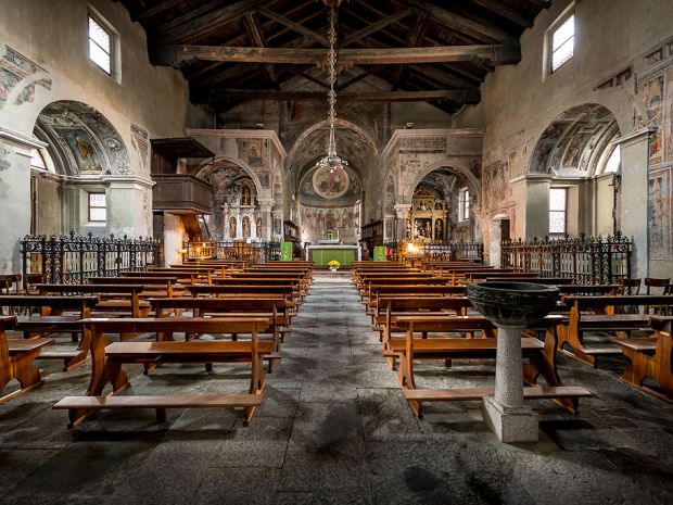 Interno chiesa S Giorgio