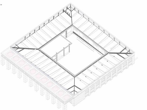 copertura modello BIM