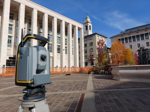 rilievo laser scanner esterno